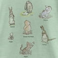 thumbnail image 2 of Girl's Winnie the Pooh Storybook Character Posters  Graphic Tee Mint X Large, 2 of 4