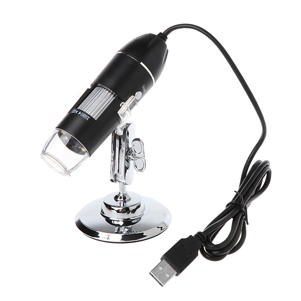 USB Endoscope 8LED Camera Microscopio Magnifier w Stand VitalityStore