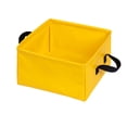 thumbnail image 2 of Hometravel 4 Gallon Portable Folding Water Container, Lightweight Waterproof Bucket for Travel, Wash Basin for Camping, Outdoor, RV, Square Design, 15L Capacity, 2 of 6