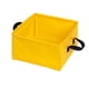 thumbnail image 2 of 4GAL Portable Bucket Lightweight Waterproof Folding Water Container Travel Wash Basin For Travelling Yellow, 2 of 6