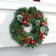 thumbnail image 3 of 1 guirnalda de Navidad para decoración de puerta delantera, decoración de interiores y exteriores para el hogar, 35 cm de diámetro JAMW Sencillez, 3 of 5