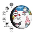 thumbnail image 6 of Lsque Sanrio Pattern Tire Covers - Tough Tire Wheel Protector for Truck, SUV, Trailer, Camper, RV - 15 inch, 6 of 7