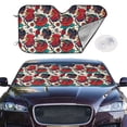 thumbnail image 2 of Fotbe Chicken Car Windshield Sunshade | Sun Visor Protector Front Window Shade, Keeps Out UV Rays, Keeps Your Vehicle Cool-Small, 2 of 7