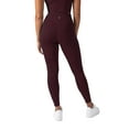 thumbnail image 5 of YITTY Active Women's UltraLuxe High-Waist Legging, Athleisure, 4-Way-Stretch, Burgundy, 3X, Short, 5 of 6