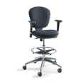 thumbnail image 4 of Pemberly Row Extended Height Drafting Chair in Black, 4 of 5