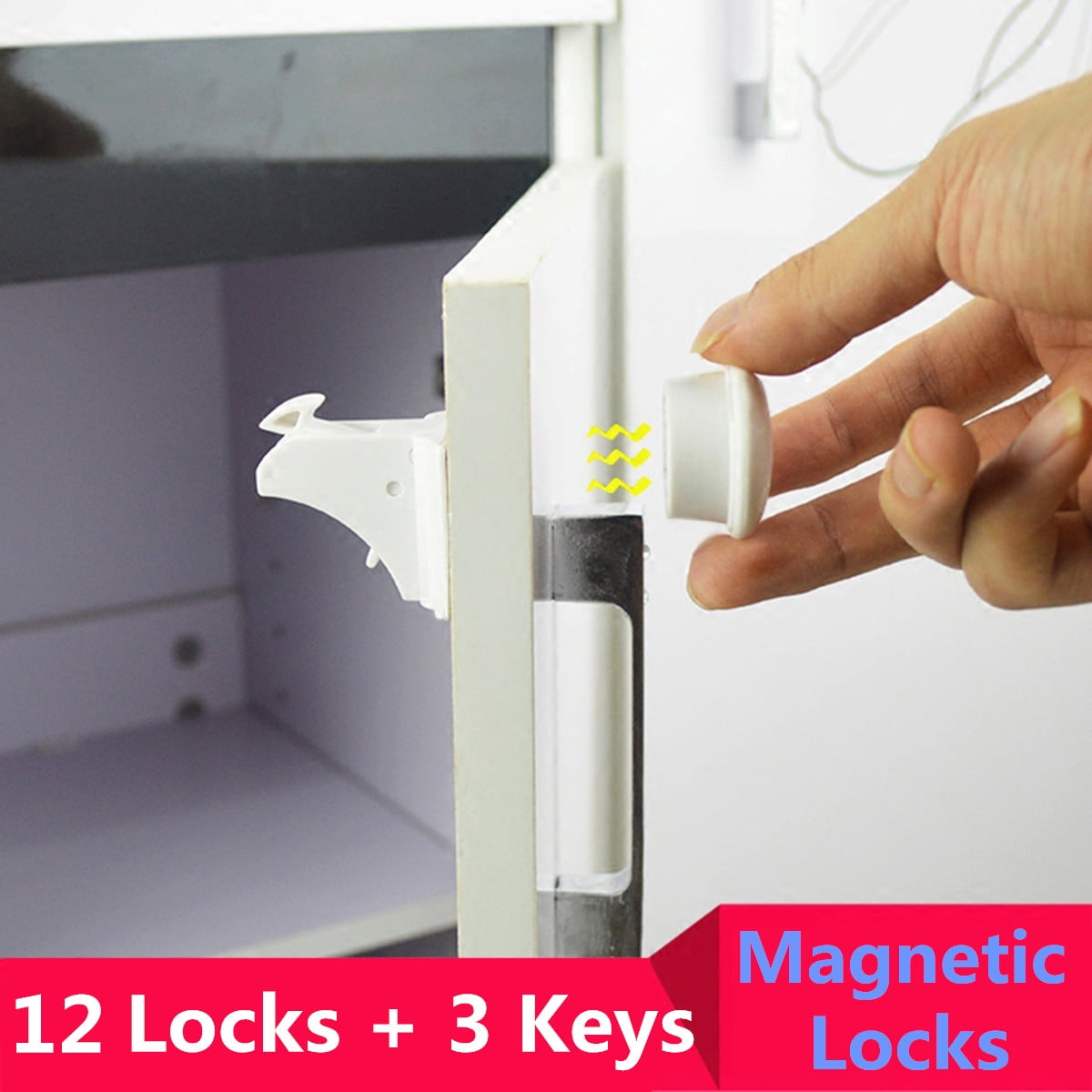 child proof magnetic cupboard locks