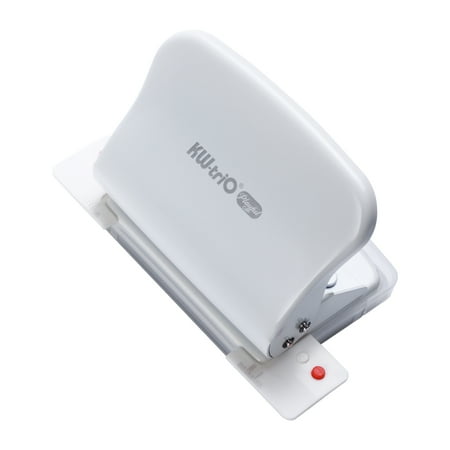 Handheld Metal Paper Punch: 10-Hole Puncher - Supports 20/26/30 Hole Punching - 10 Sheet Capacity - 5.5mm Aperture - Ideal for A4, A5, B5 Notebooks, Scrapbooks, Diaries, and Planners