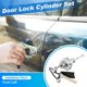 thumbnail image 3 of Cilindro de cerradura de puerta delantera izquierda Unique Bargains con 2 llaves y 1 rotor para Hyundai Santa Fe 2013-2018 para Hyundai Santa Fe Sport 2013-2018 Reemplazo No.819052W000, 3 of 7