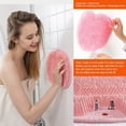 thumbnail image 3 of Joqmia Shower Back & Foot Scrubber,Wall Mounted Back Scrubber Silicone Bath Massage Cushion Brush with Suction Cups,Bathroom Wash Foot Mat Exfoliating Dead Skin Foot Brush, 3 of 6