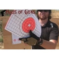 thumbnail image 2 of 25 EZ2C Targets 10" Bullseye w/Grid 11"x17" Paper Shooting Targets, 2 of 6