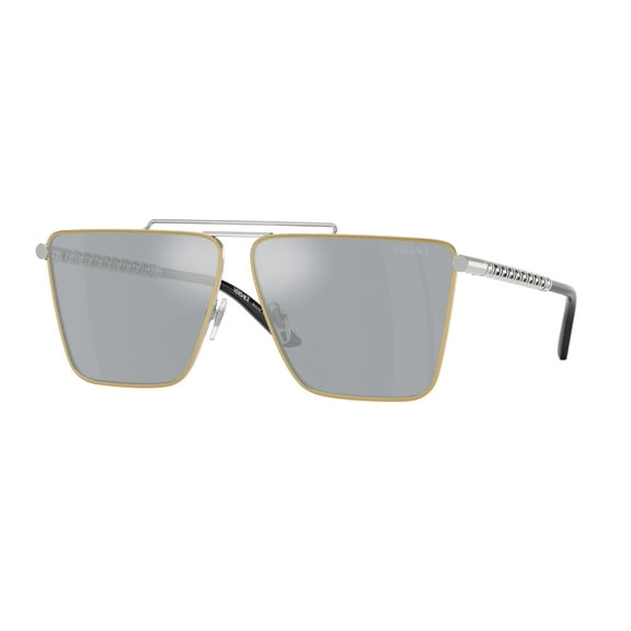 Sunglasses Versace VE 2266 15141U Gold/Silver Blue Mirror Silver