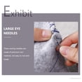thumbnail image 2 of GOOHOCHY 5 conjuntos de agujas de costura de hilo manual Big Eye Ojos Agujas de costura DIY Herramientas artesanales, 2 of 8