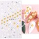 thumbnail image 4 of 4 Sheets 5D Embossed Nail Stickers Self Adhesive Colorful Blossom Floral Nail Stickers for Nail Art Design Decoration Accessories Spring Nail Stickers, 4 of 4