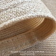 thumbnail image 3 of Vela parasol 185 beige para exterior, triangular, protección solar, antienvejecimiento, 3 of 4