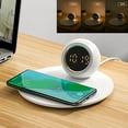 thumbnail image 1 of Descuentos Únicos, Cargador inalámbrico con alarma y reloj multifunción 3 en 1, lámpara de cielo, luz nocturna, cargador inalámbrico Akmoler, 1 of 9