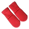 thumbnail image 4 of Protectores de pie Zulema Guardia de empeine lavables deportivos elásticos Soporte para tobillo Fitness Talla L Rojo, 4 of 8