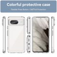 thumbnail image 2 of Feishell Clear Case for Google Pixel 7 6.3 inch,Shockproof Hybrid Soft TPU Bumper Anti-Scratch Hard Acrylic Back Transparent Slim Phone Case Cover for Google Pixel 7,Clear, 2 of 8