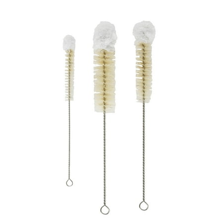 Bird Feeder Brush - 3 Pc Bird Feeder Cleaning Brushes Kit Birds Feeders Cleaner Brush Set Soft Tip