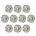 thumbnail image 1 of 606ZZ Ball Bearing 6x17x6mm Double Sealed Chrome Steel Bearings 10pcs, 1 of 5