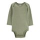 thumbnail image 2 of Set 3pzs c/chaleco Carter's Child of Mine Verde Estampado A rayas 3-6M, 2 of 4