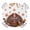 Orange, variant on Christmas Round Tablecloth for 36-44 Inch Tables, Fitted Table Cover with Elastic Edge, Snowflake Snowman Xmas Tree Farmhouse Waterproof Outdoor Table Cloth Protector for Patio Garden Dinner Picnic
