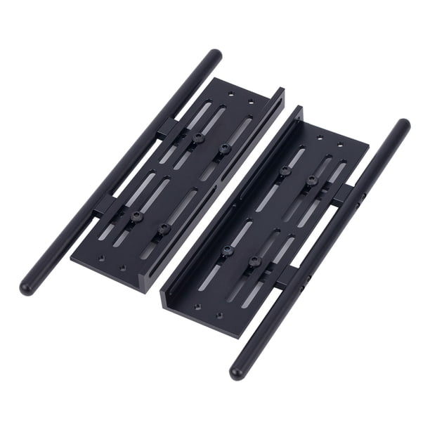 Parachoques delantero Vogacara de aleación de aluminio RCGOFOLLOW para 1/10 RC modelo negro