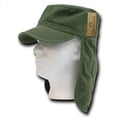 thumbnail image 1 of Rapid Dominance 107-PL-OLI-07 Foreign Legion Flap Caps - Olive, Large And Extra Large, 1 of 3
