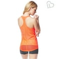 thumbnail image 2 of Aeropostale Womens Drizzle Tank Top, Orange, Juniors, Small, 2 of 3