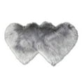 thumbnail image 3 of Closeout! Ongmies Carpet Rug Clearance Carpet,Wool Imitation Sheepskin Rugs Faux Non Slip Bedroom Shaggy Carpet Mats Grey, 3 of 3