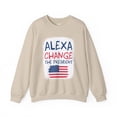 thumbnail image 4 of Alexa, Change The President Crewneck Sweater | Funny Decision 2024 Viral Sweater | 4 Colors, 4 of 11