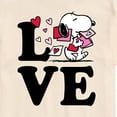 thumbnail image 3 of Peanuts - Love Snoopy - Men's Short Sleeve Graphic T-Shirt, 3 of 6