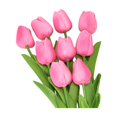 thumbnail image 1 of 10 unidades de flores artificiales de simulación de plástico PU, flores de seda de comercio exterior transfronterizas, flores para decoración del hogar y bodas, 1 of 2