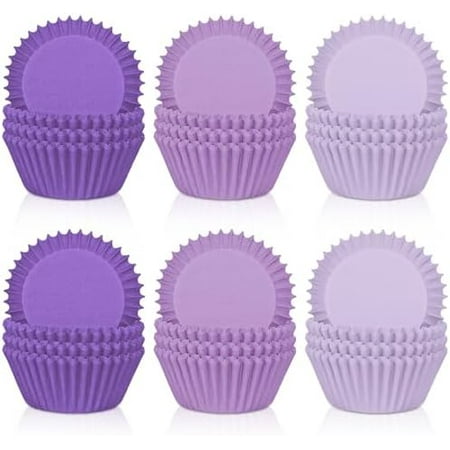 600Pcs Brown Neutral Cupcake Liners Fall Color Brown Gradient Color Baking Cups Tan Neutrals Cupcake Wrappers Muffin Liners for Baby Shower Bridal Shower Wedding Birthday Party Supplies