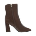 thumbnail image 2 of 27 Edit Womens Lexi Leather Square Toe Ankle Boots, 2 of 3