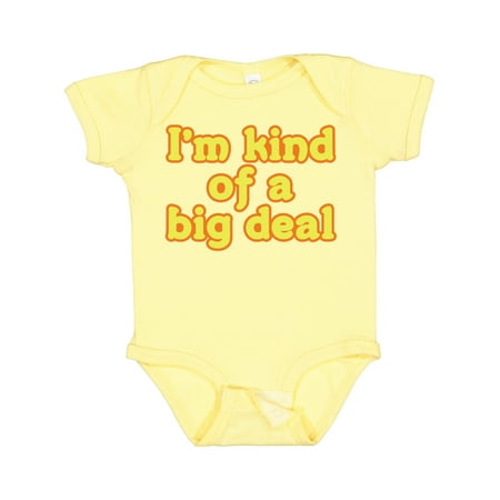 

Inktastic I m Kind of a Big Deal Gift Baby Boy or Baby Girl Bodysuit