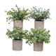 thumbnail image 2 of 4 piezas de plantas artificiales pequeñas en maceta, plantas decorativas de imitación. Estilo E, 2 of 9