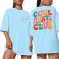 thumbnail image 2 of Jamsmile Womens Tshirts Summer Graphic Club Letters Print O-Neck Tshirts Cute Tops Casual Athletic Tees Shirts Plus Size Workout T-Shirts, 2 of 7