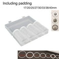 thumbnail image 1 of 40mm Coin Storage Box Clear Round Plastic Coin Capsule Container Empty Storage Box Holder Case 60Pcs Coin Round Boxes Organizer, 1 of 11