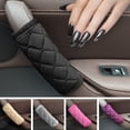 thumbnail image 5 of 1Pair Useful Car Interior Modification Door Handrail Covers Soft Plush Handle Protective Cover Door Trim Cover Door Handle Protector Automobile Interior Parts GREY, 5 of 8