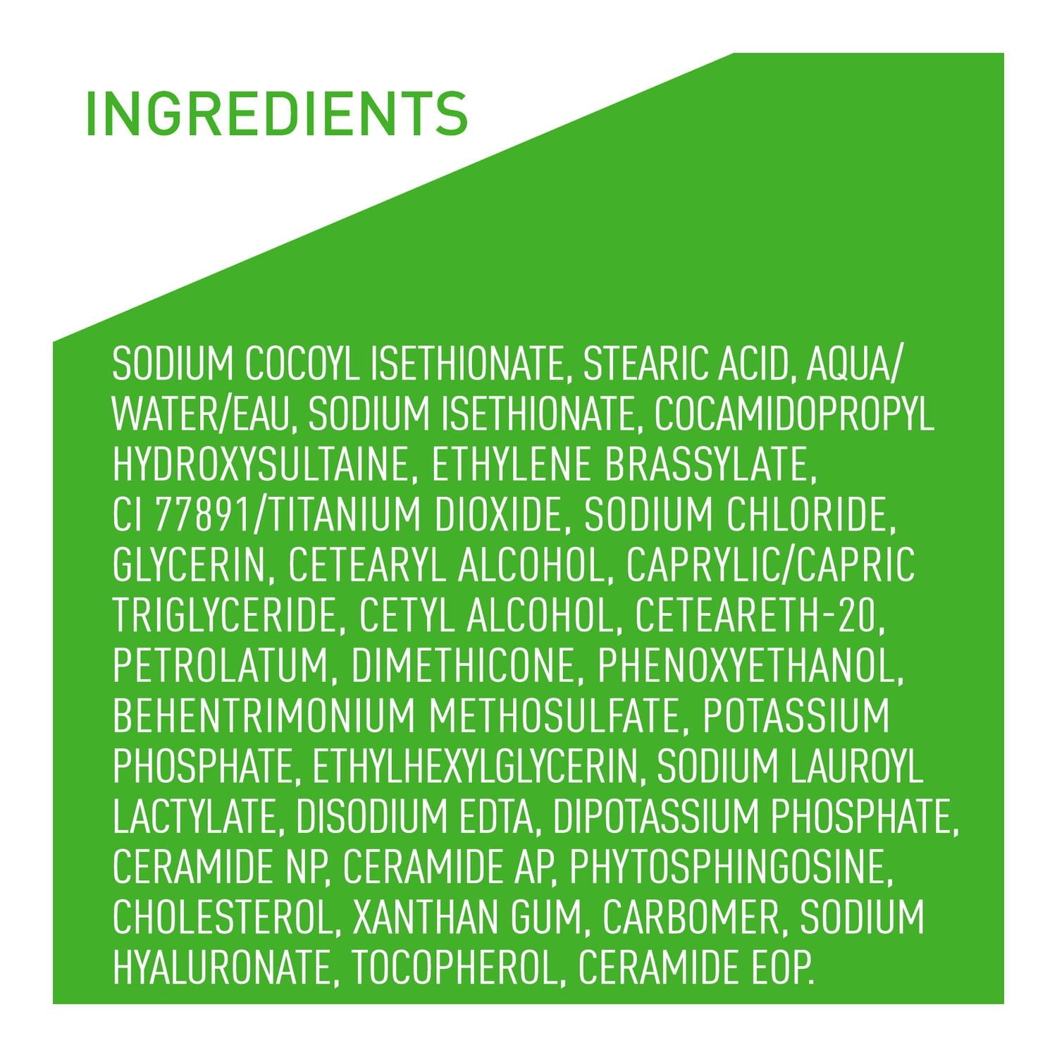 Pain Nettoyant Hydratant aux 3 Céramides & Acide Hyaluronique | 128G | Nettoyant pour le corps et le visage sans savon | Sans parfum et non irritant Barre Nettoyante Hydratante