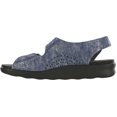 thumbnail image 2 of Women's SAS Relaxed Adjustable Strap Slingback Sandal Silver Blue Leather 8 M, 2 of 5