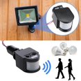 thumbnail image 4 of 3 Pcs Black Motion Detectors Motion Sensor Light Switch Outdoor Pir Direct Current 12V Motion Sensor Pir Sensor, 4 of 6