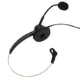 thumbnail image 4 of 2.5mm Phone Headset, Plug And Play H360-2.5MV Single Ear Headset With Volume Adjustment Mic Mute For Conference Call, 4 of 8