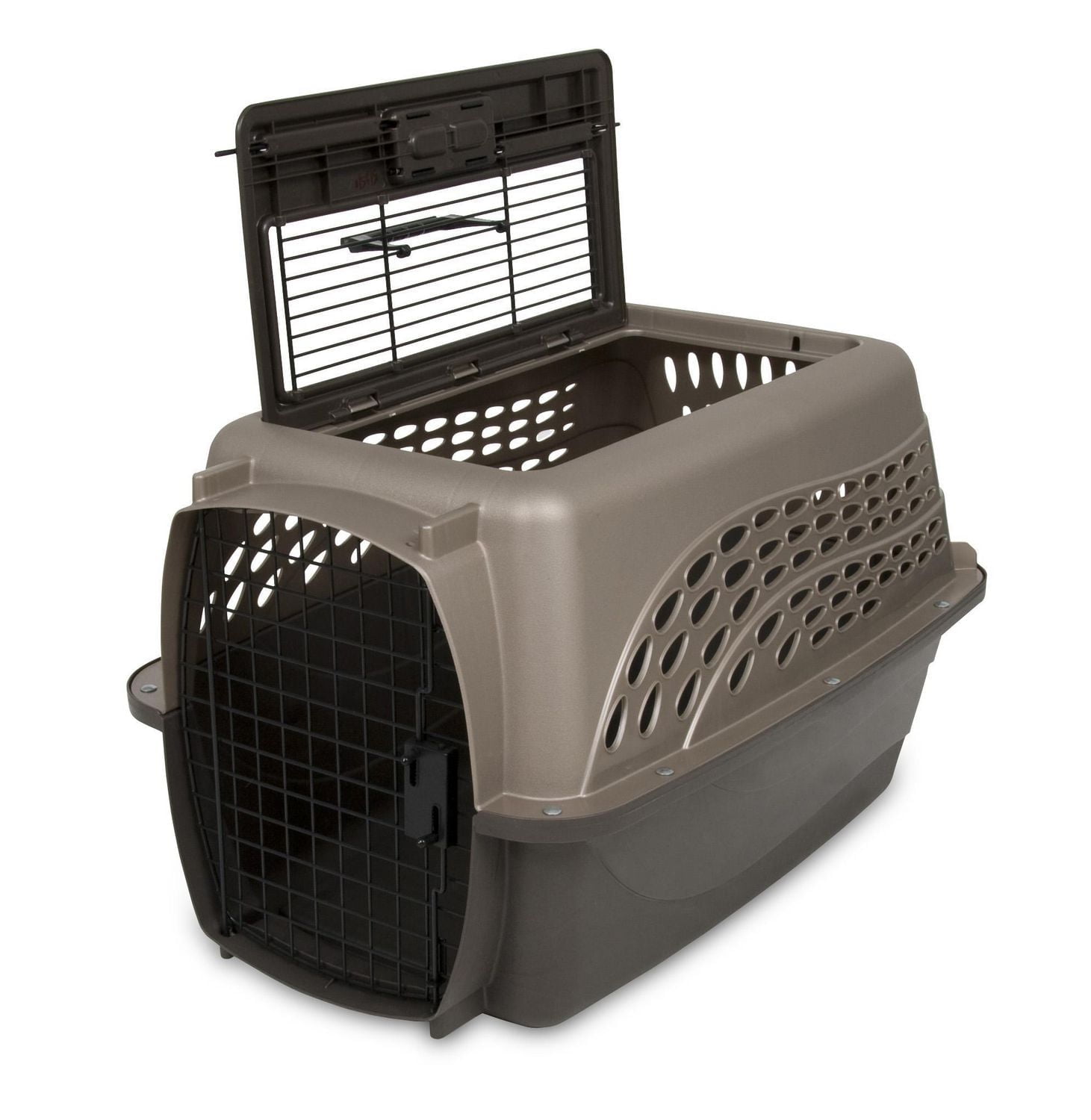 PETMATE 2 DOOR TOP LOAD KENNEL 24" FOR DOGS AND CATS