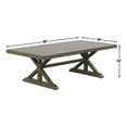 thumbnail image 4 of Steve Silver Joanna 4-drawer Dining Table, Ivory, 4 of 5