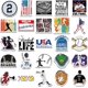 thumbnail image 2 of 52Pcs Baseball Sports Themes Waterproof Stickers for Water Bottle Cup Laptop Bike Skateboard Luggage Box Vinyl Graffiti Patches BRJHSL, 2 of 4