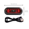 thumbnail image 5 of Moto Helmet light Luces Para Casco Bike Taillight Motorcycle Bicycle Helmet Safety Signal Warning Rear Lamp Waterproof LED Light, 5 of 5