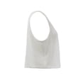 thumbnail image 2 of Ropa Playa Ocean Pacific para Mujer Top Tejido Corto Bies Contraste Cuello Redondo Blanco Talla M, 2 of 4