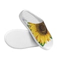 thumbnail image 3 of Kdxio Sunflowers (2) Women's Men's Slippers Plush Slip-On House Slipper for Winter Indoor Soft Cushion Non-slip Fluffy Slides Slippers-35/36, 3 of 7