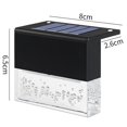 thumbnail image 2 of Solar Light - Solar Light Outdoor Garden Home Garden Decoration Outdoor Landscape Colorful Steps Fence Fence Wall Light, 2 of 5